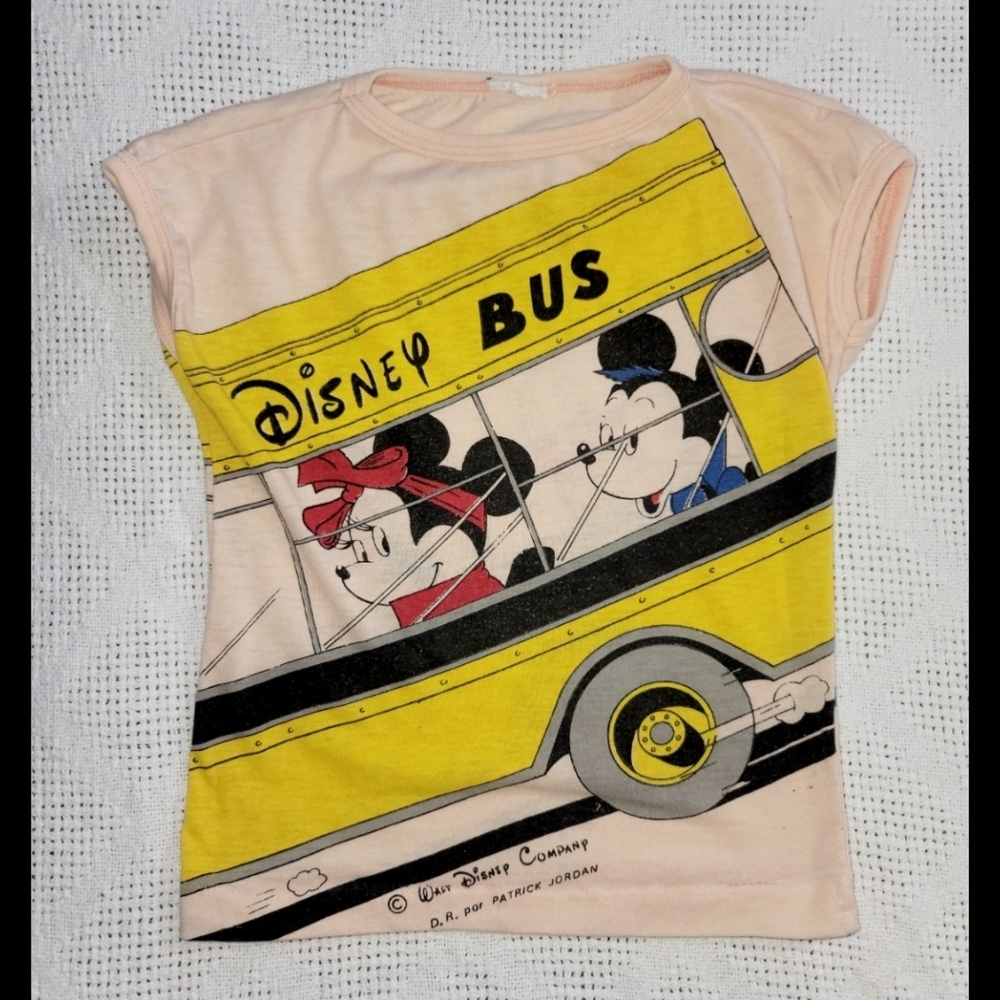 Vintage 80's Disney Girls top